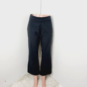 Columbia Women's Black Elastic Waist Anytime Pull On Flare Pant Size L
